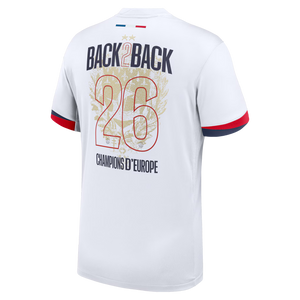 Maillot Collector Extérieur PSG 25/26 - Flocage Champions of Europe - 26