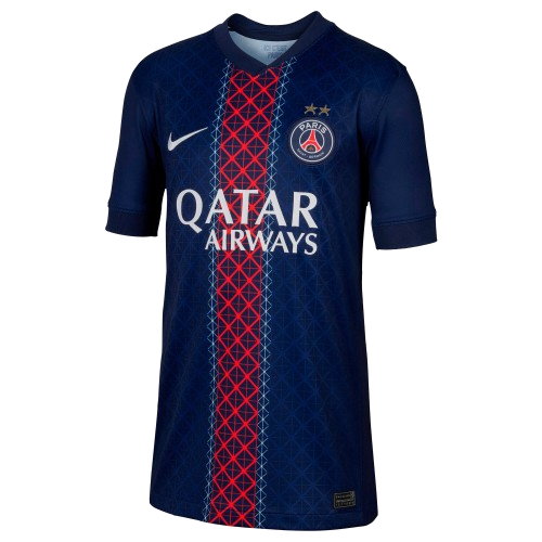 Maillot Collector Domicile PSG 25/26 - Enfant - Flocage Champions of Europe - 26